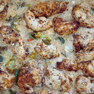 Ovenschotel van Kip, quinoa en feta