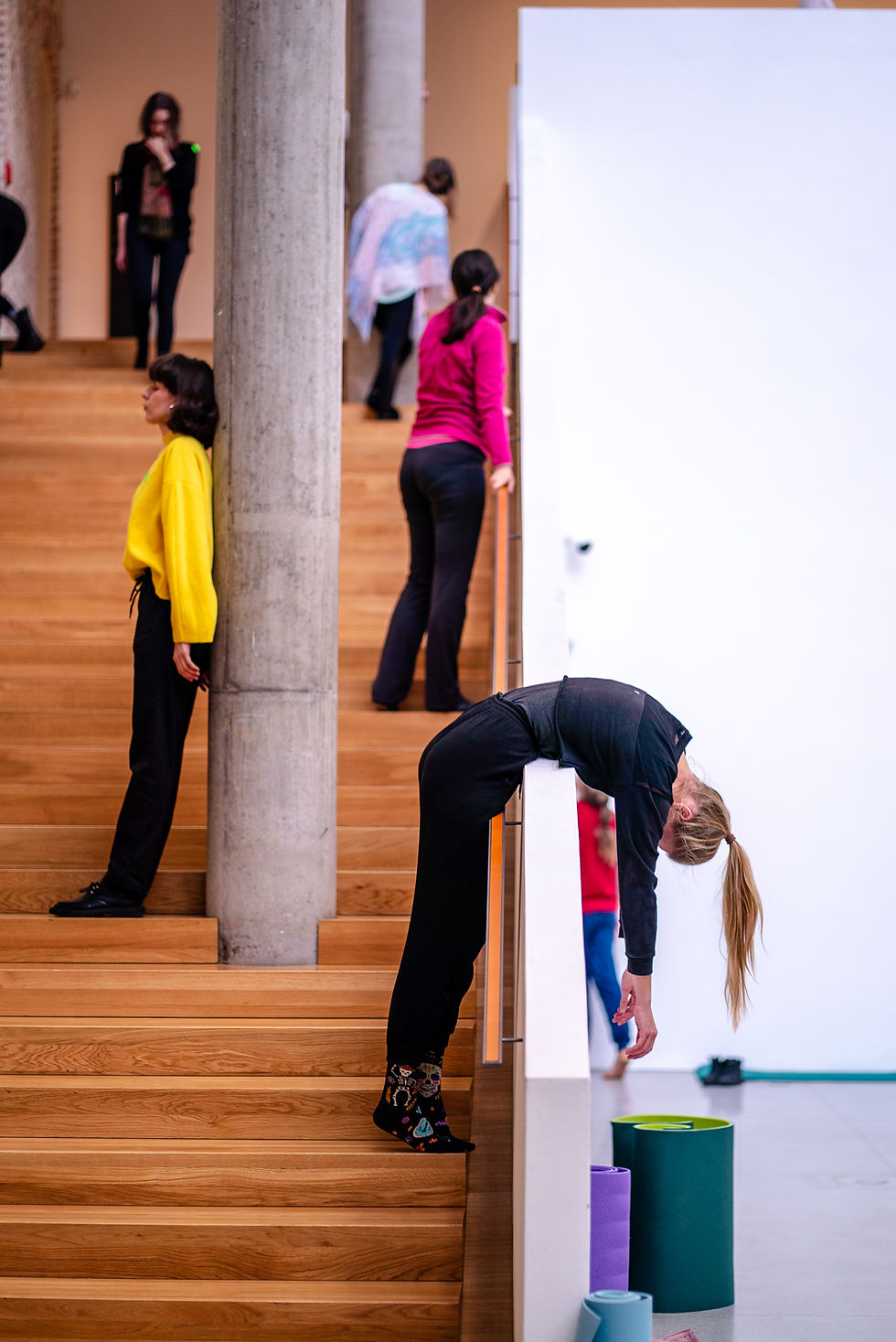 Performative exploration of the Slovak National Gallery space