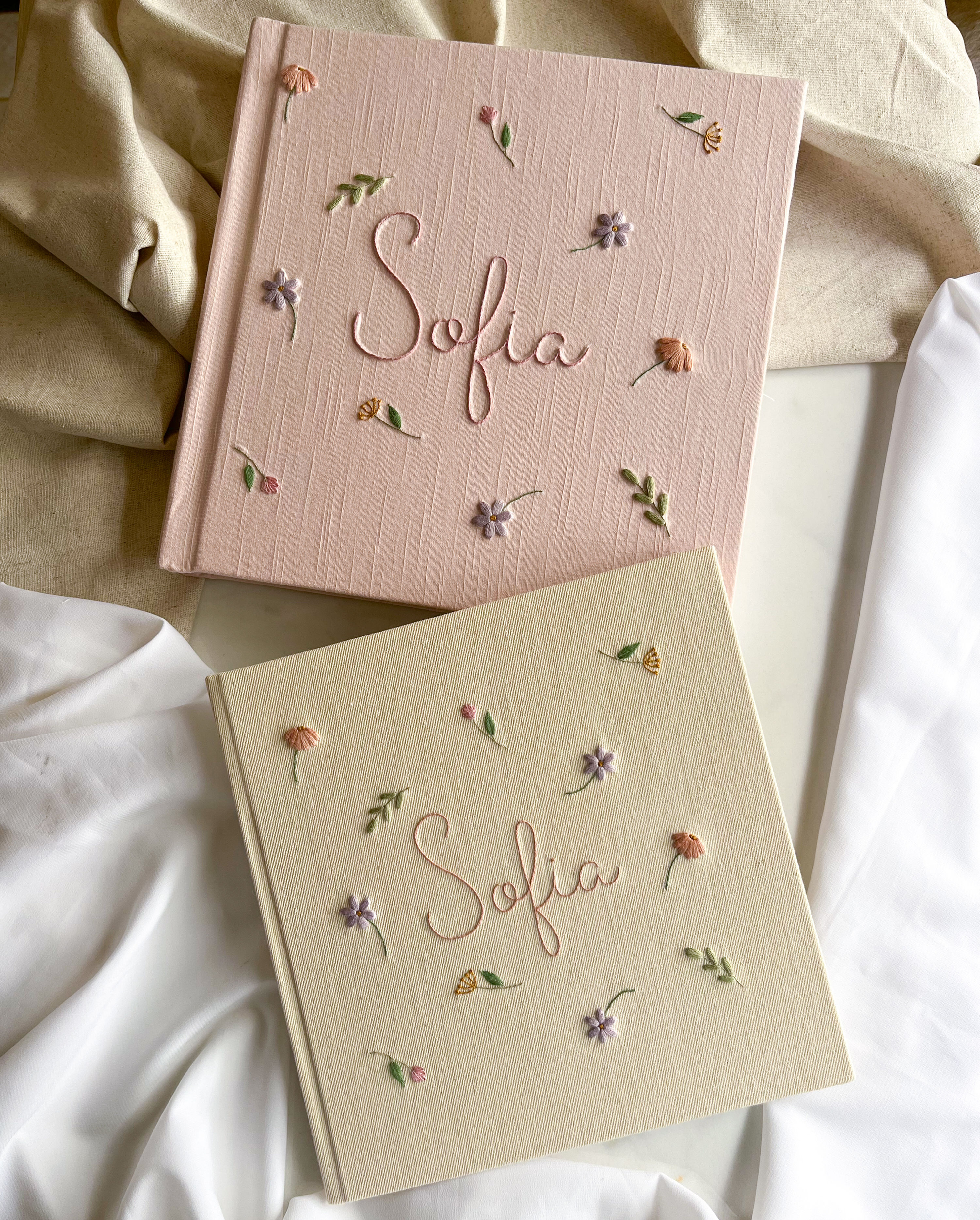 ÁLBUM DE FOTO + DIÁRIO DO BEBÊ - Sofia