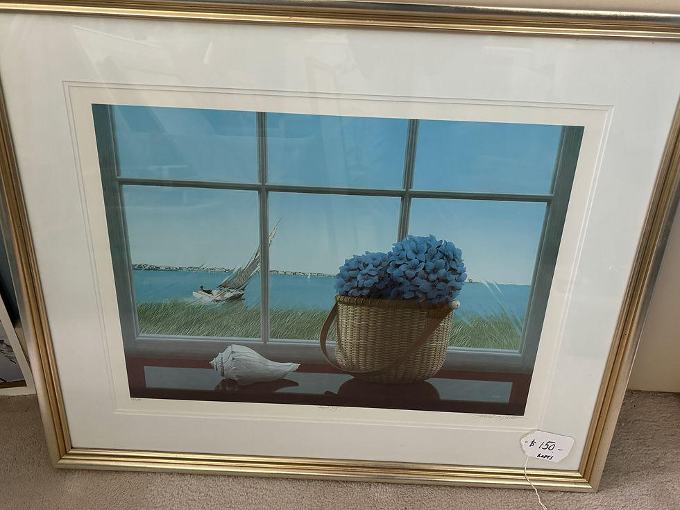 SOLD - Signed Forrest Rodts print - $95