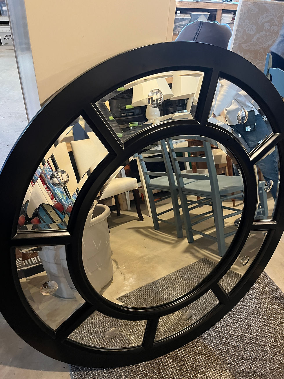 Mirror close-up image