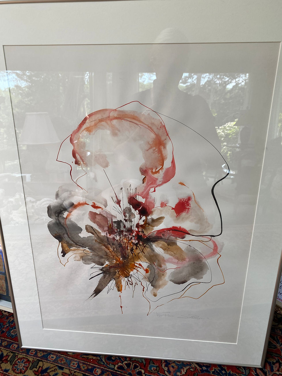 War Flower art - $150