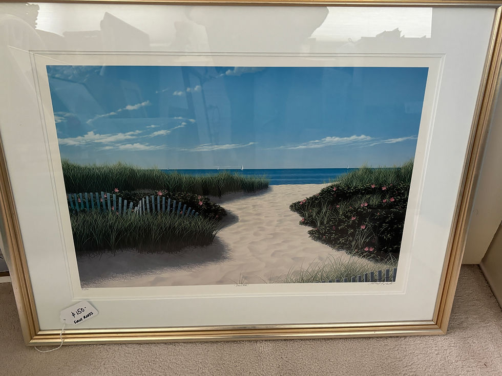 Signed Forrest Rodts print - $95