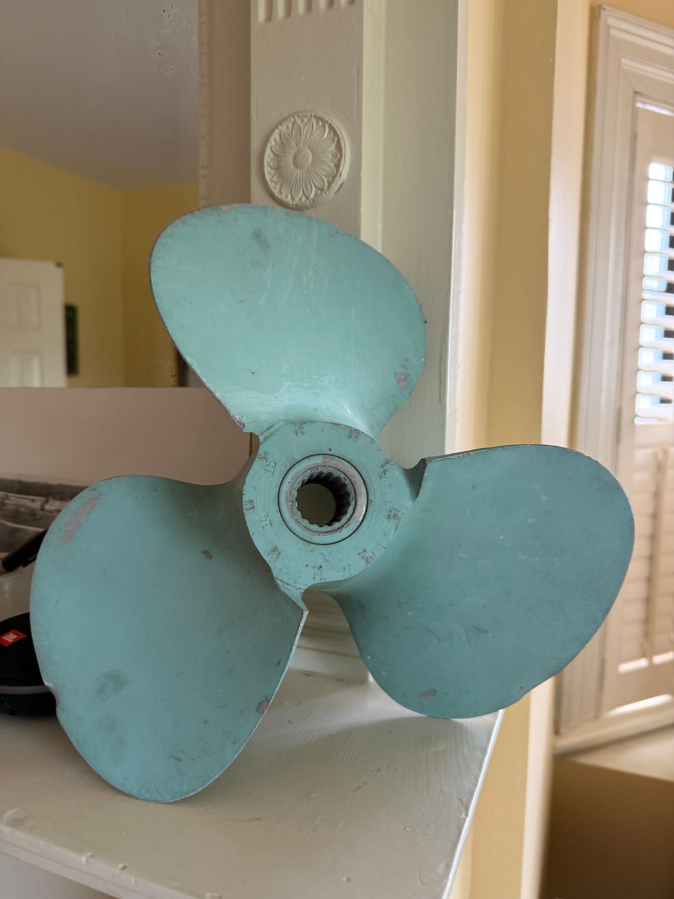 Vintage painted propellor - $65