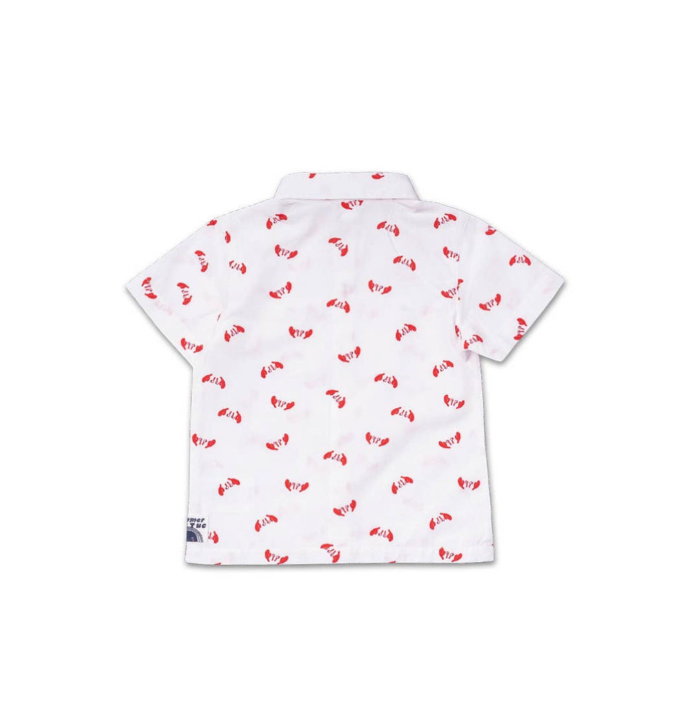 Thumbnail: Beach Day Poplin Boy Shirt 