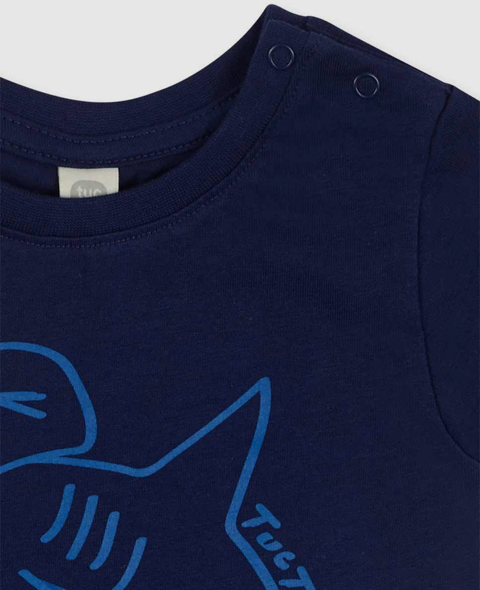 Thumbnail: Deep Blue Sea Boy Knit T-Shirt 