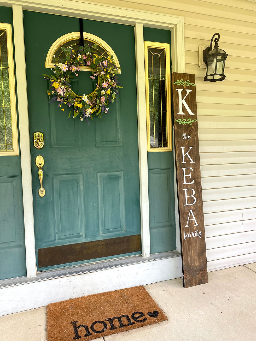 Family Name Porch Sign - Provide Name
