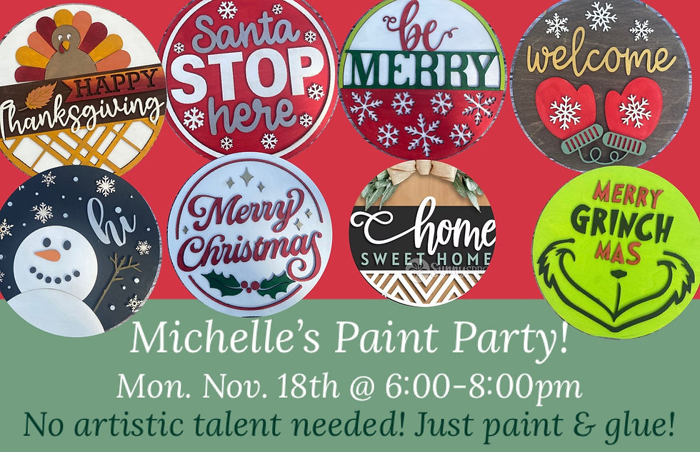 Michelle's Paint Party