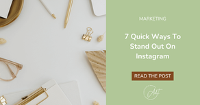 7 Quick Ways To Stand Out On Instagram