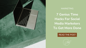 7 Genius Time Hacks For Social Media Marketers To Get More Done