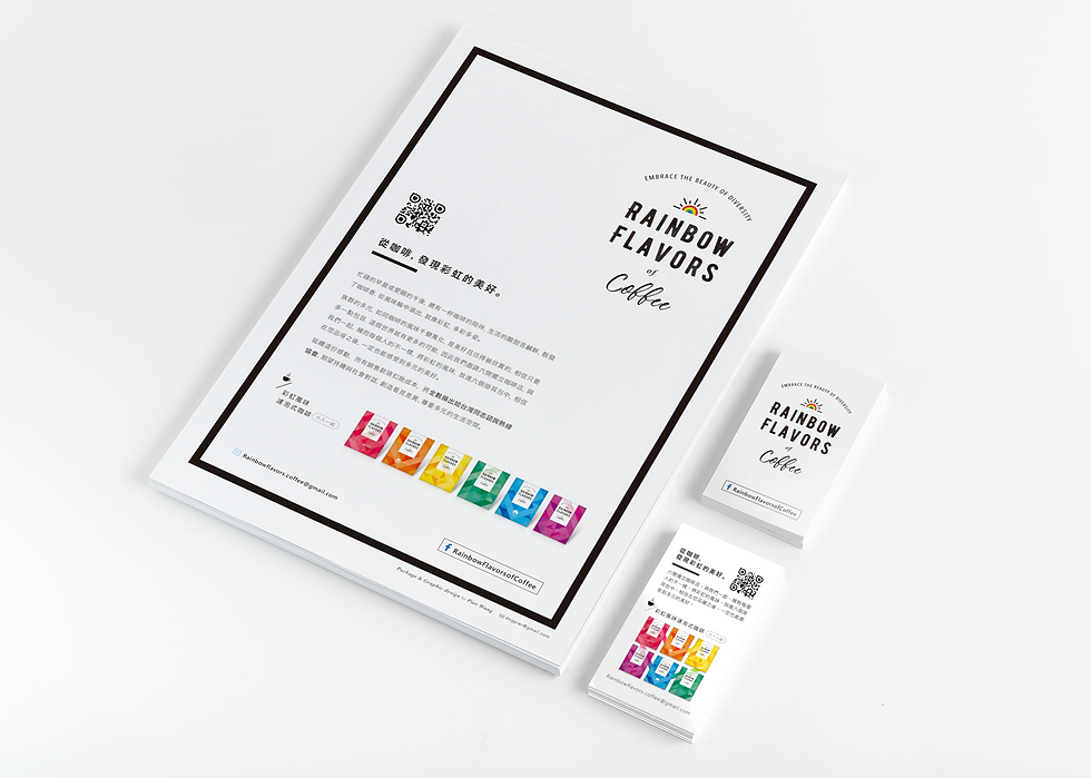 Rainbow Flavors of Coffee