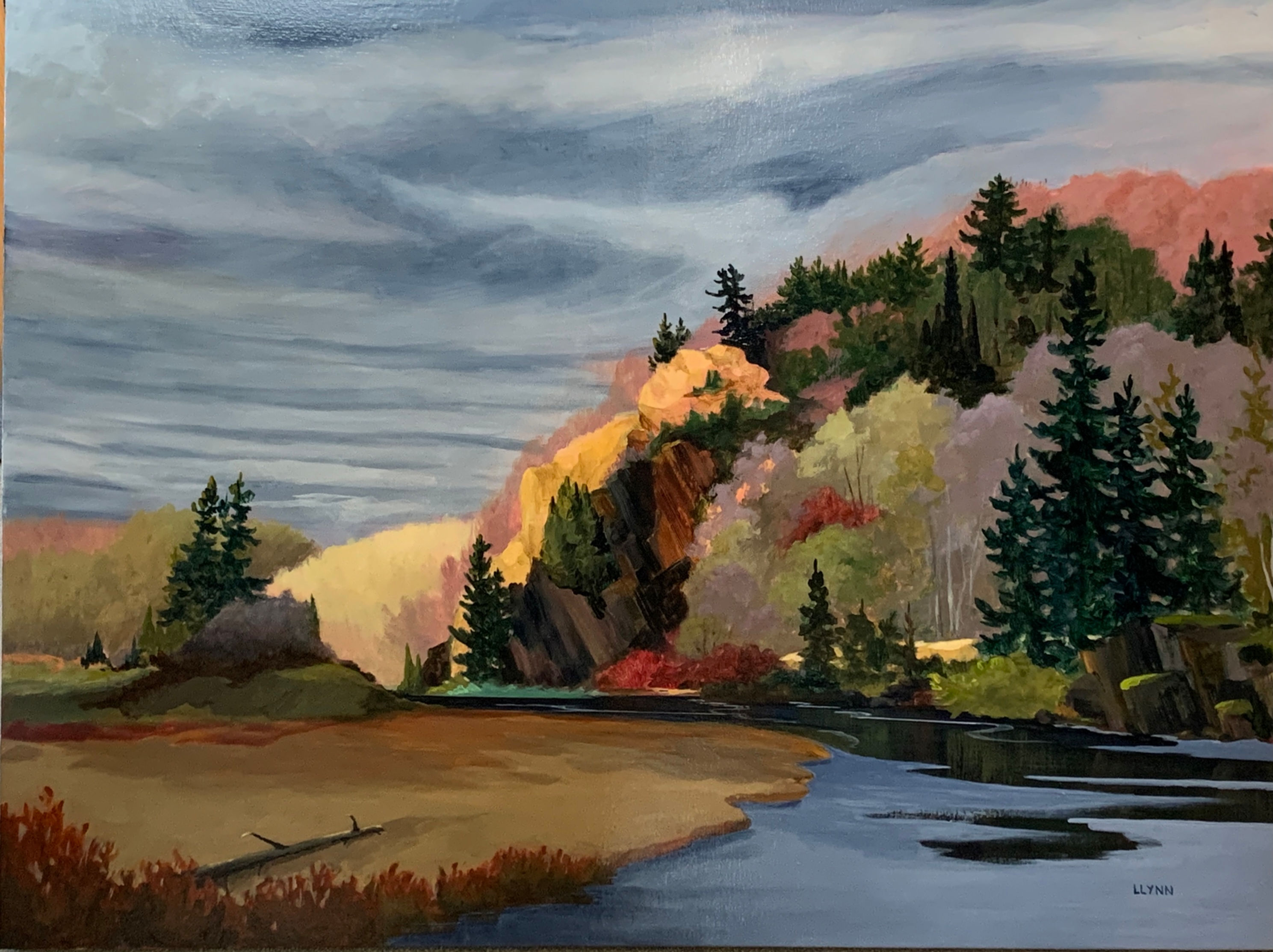 Sunburst | 30x40 Acrylic