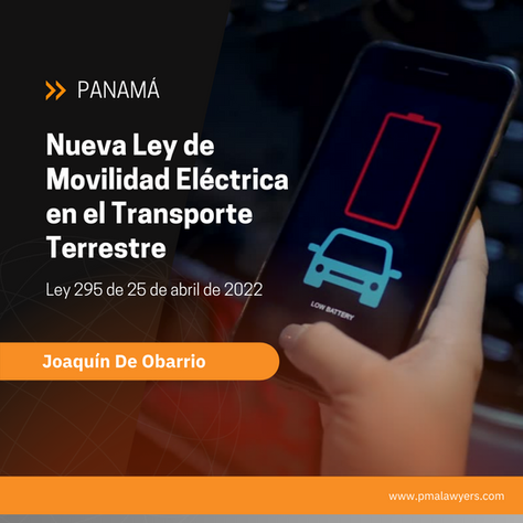 Nueva Ley de Movilidad Eléctrica en el Transporte Terrestre