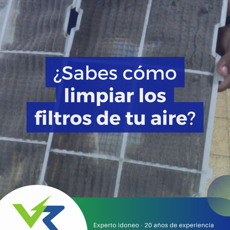 Cómo limpiar los filtros de tu aire acondicionado