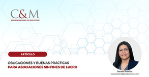 Obligaciones para ONGs