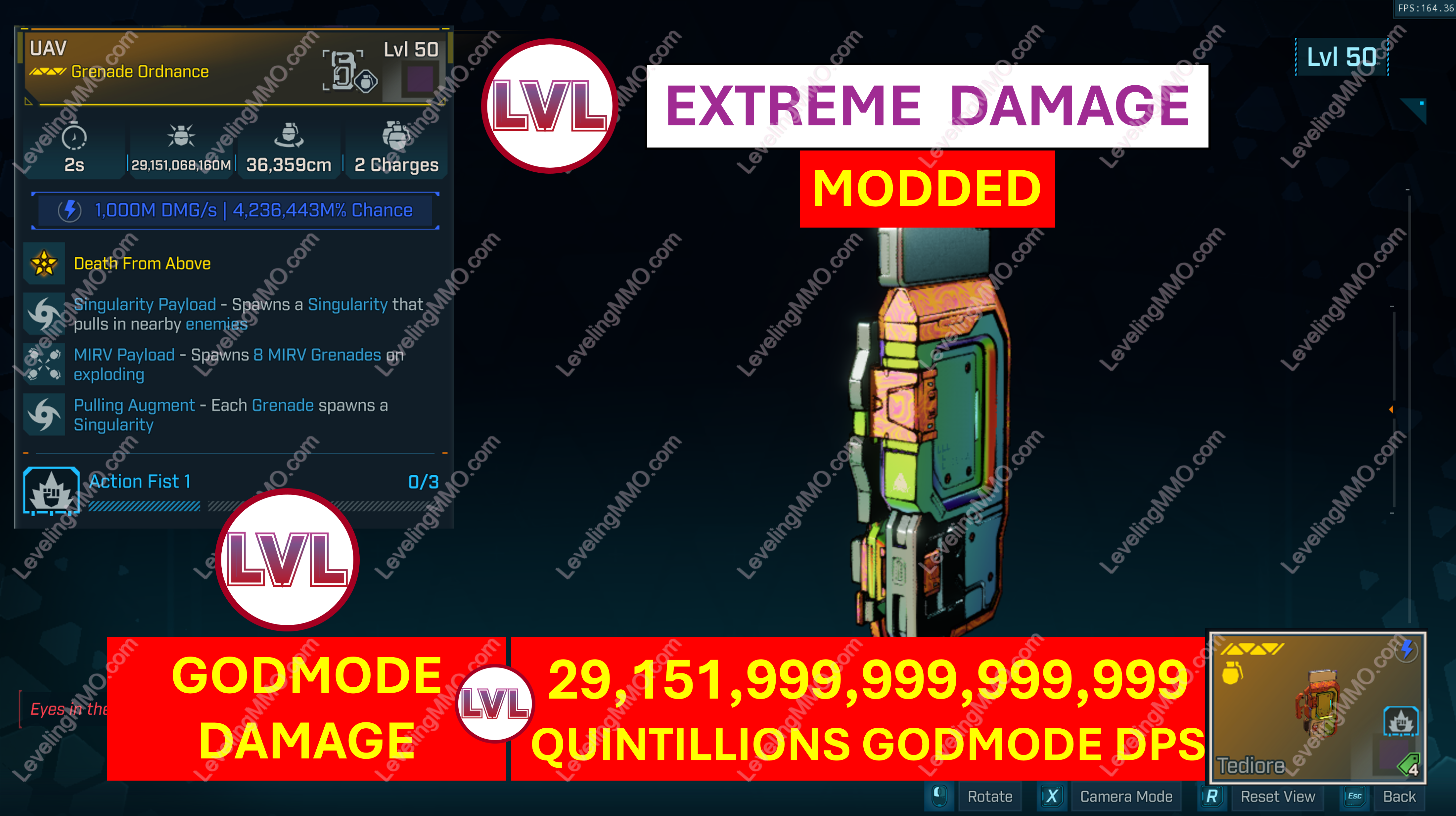 #57 UAV Quintillions GODMODE - MODDED