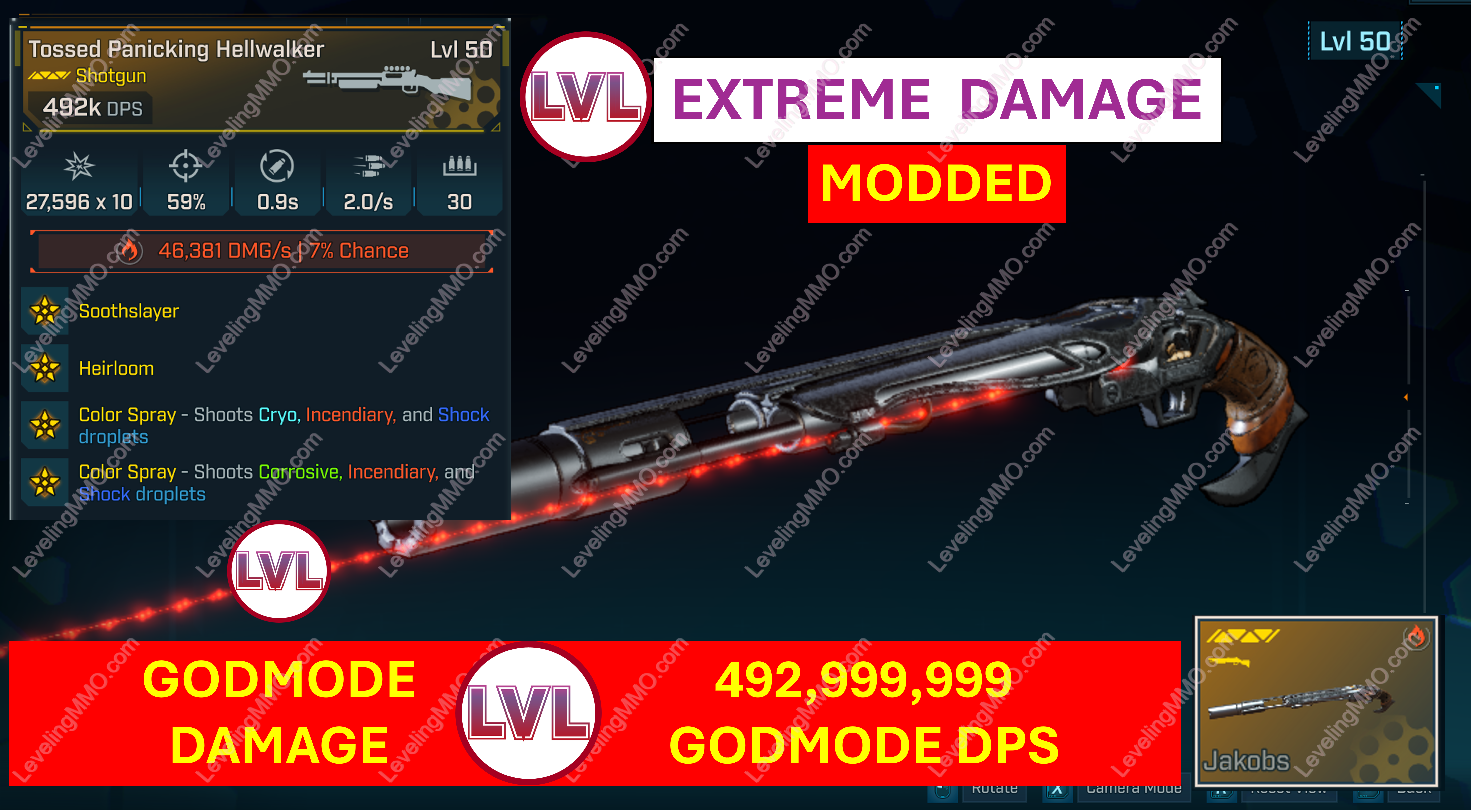 #6 Tossed Panicking Hellwalker GODMODE - MODDED