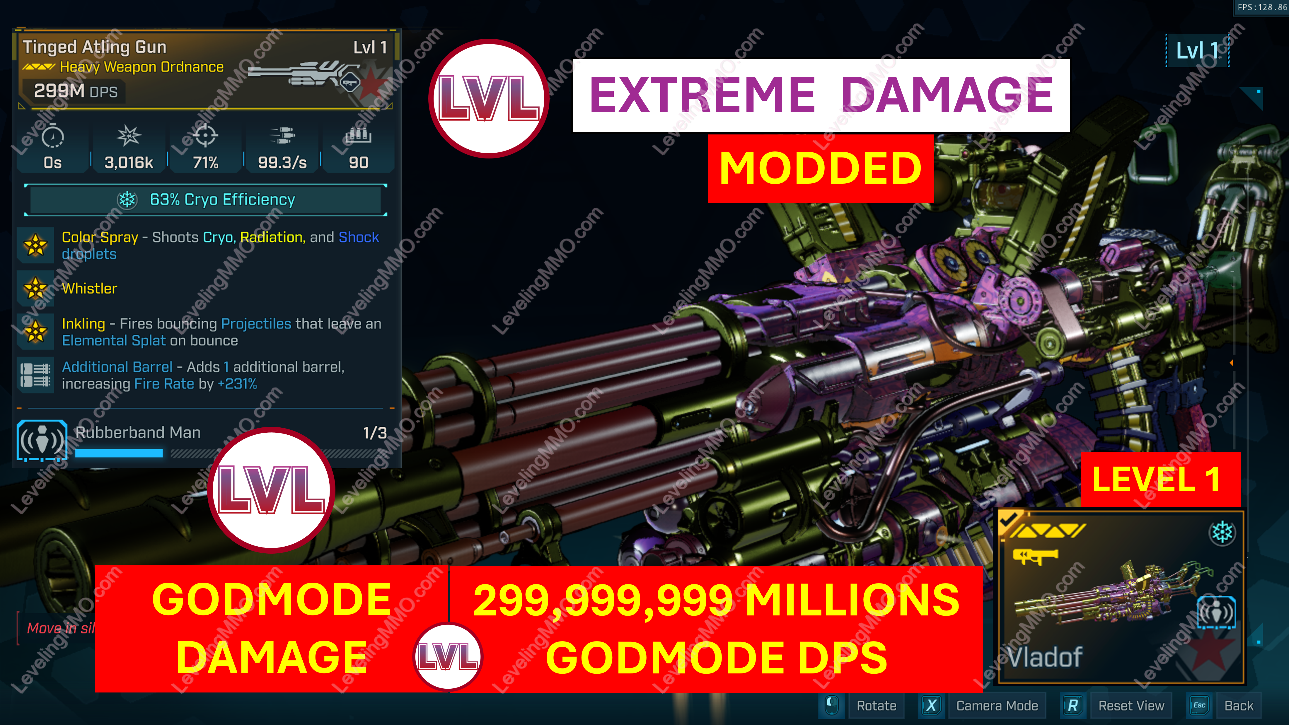 #3 Lv1 Tinged Atling GODMODE - MODDED