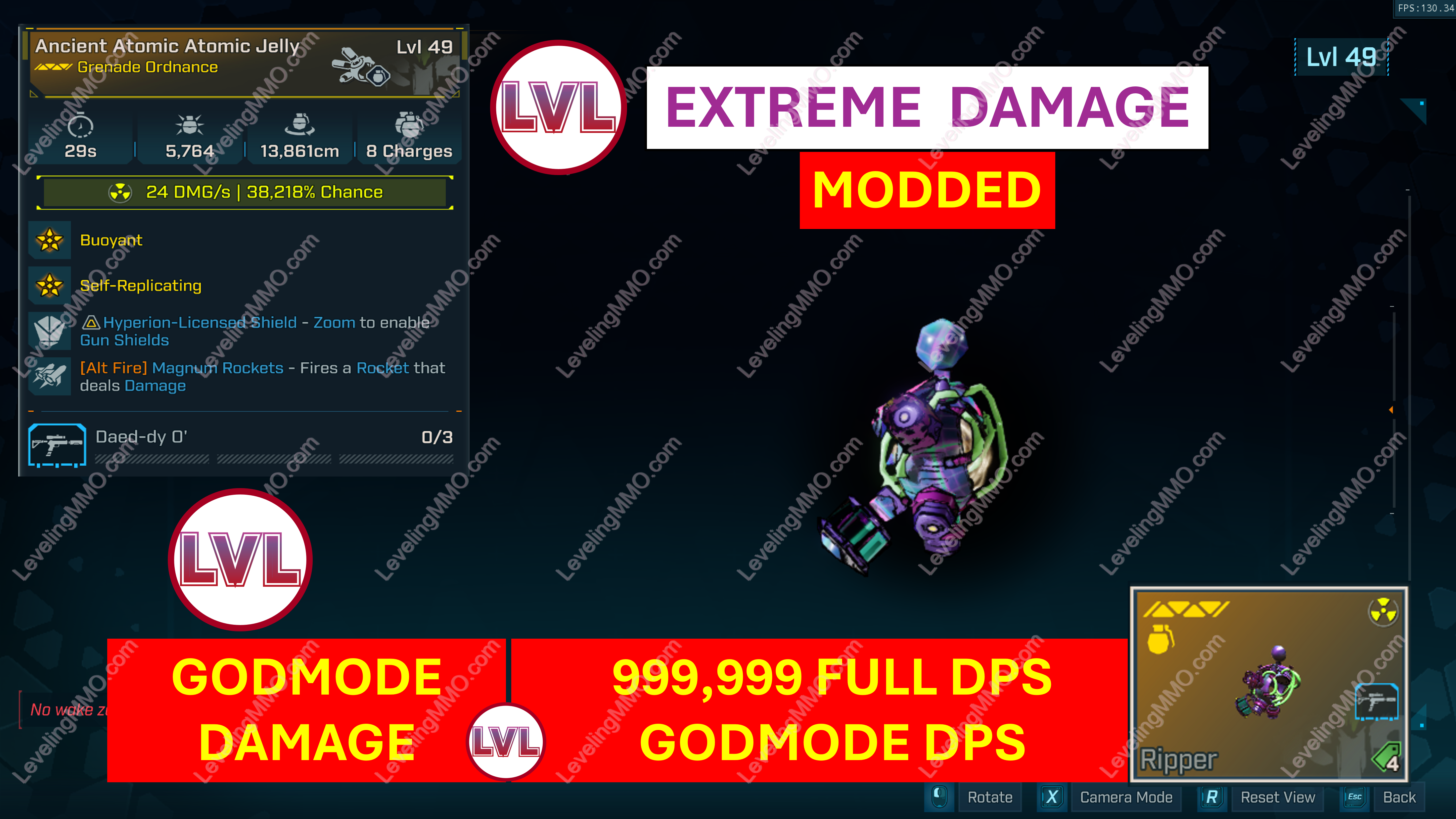 #58 Atomic Jelly GODMODE - MODDED