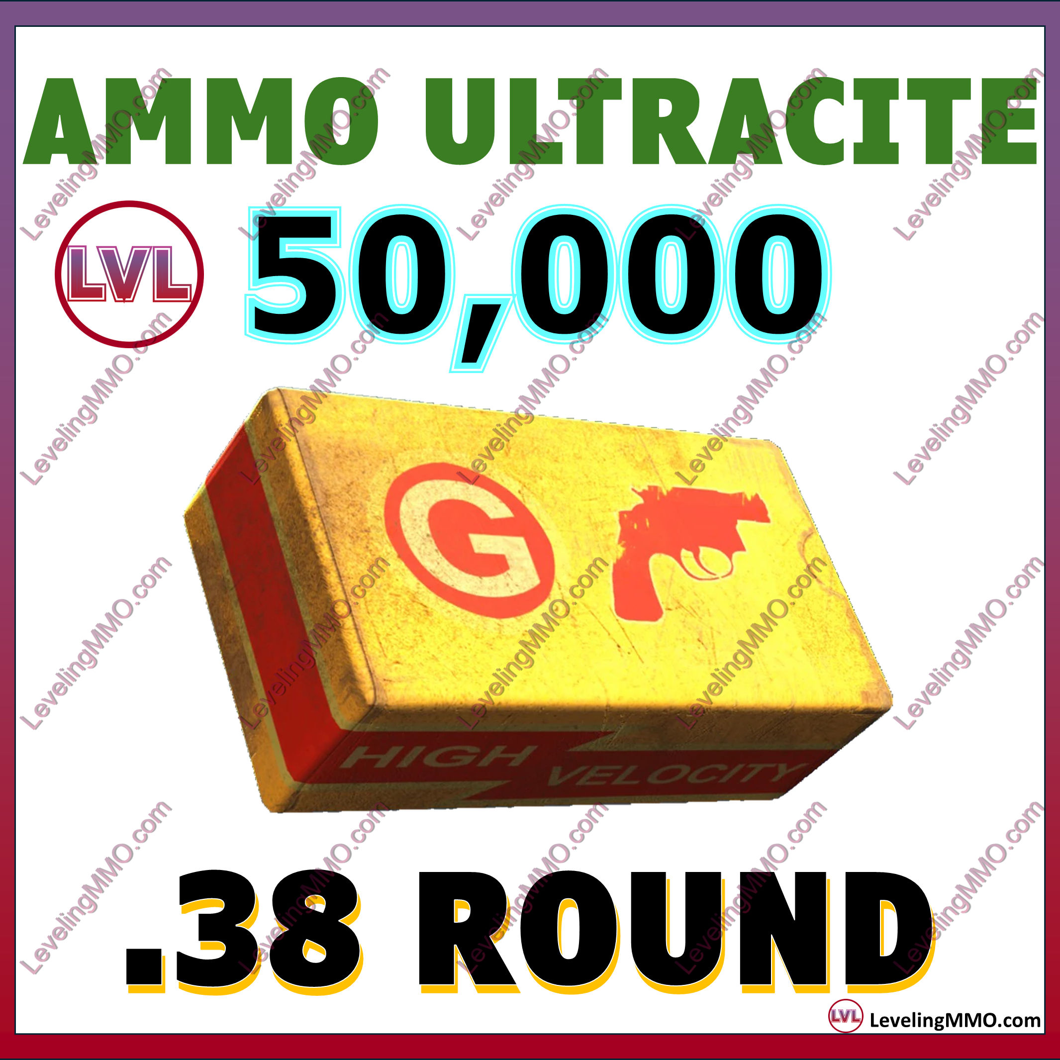 50k Ultracite .38 Round AMMO Fo76 PC