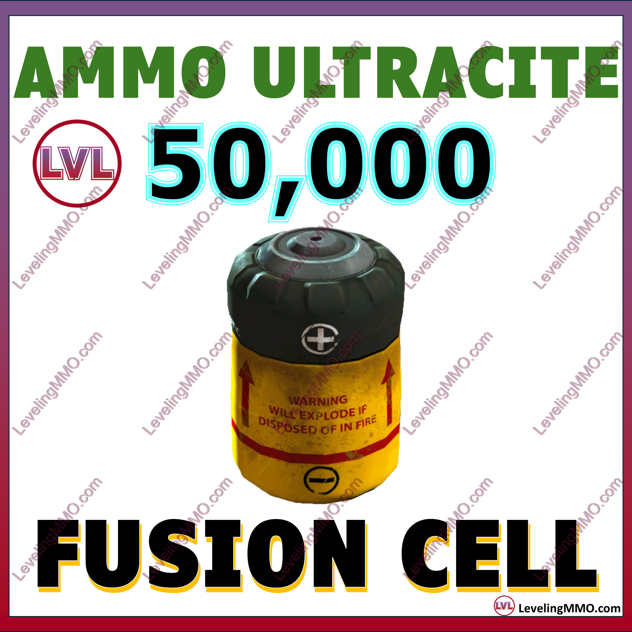 50k Ultracite Fusion Cell AMMO Fo76 PC