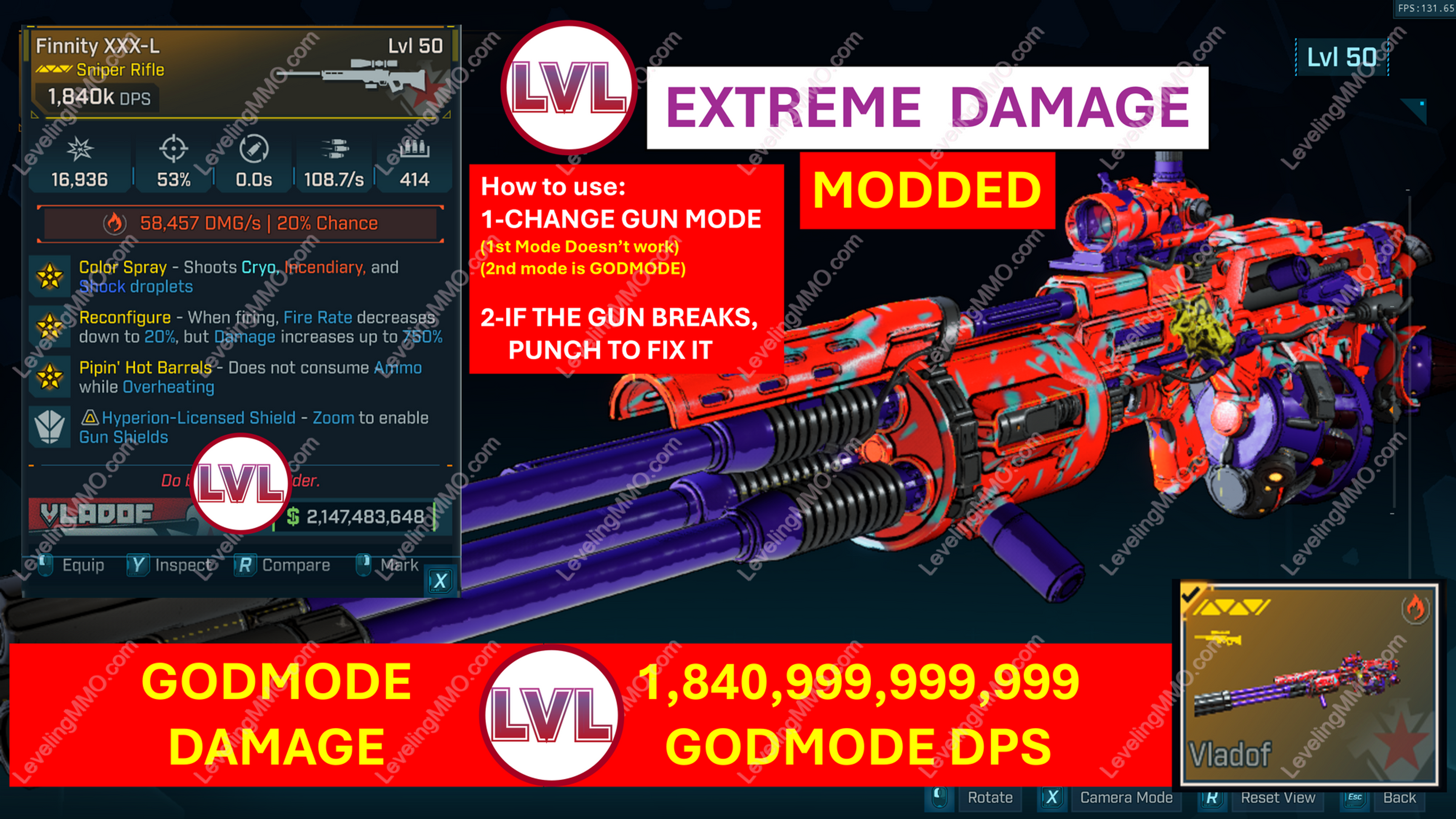 #2 Finnity GODMODE - MODDED
