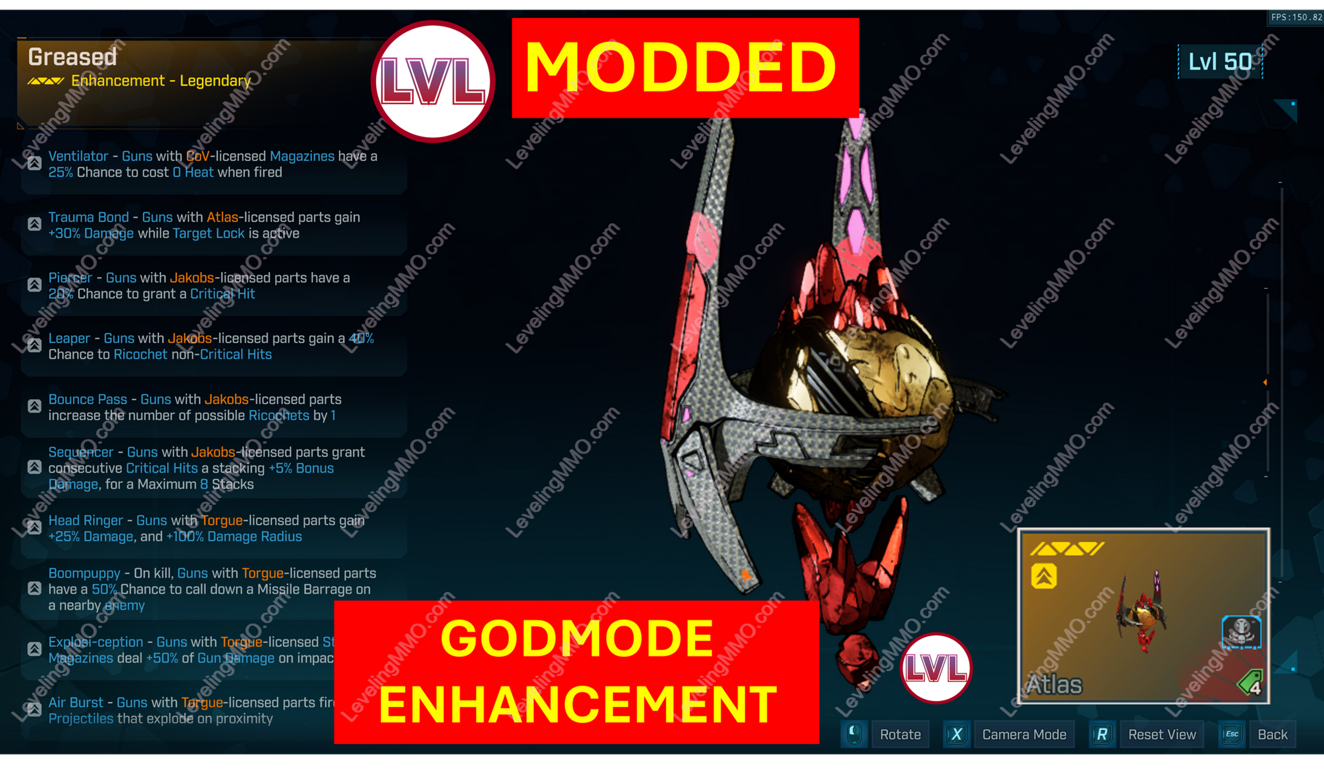 #63 Enhancement Greased GODMODE - MODDED