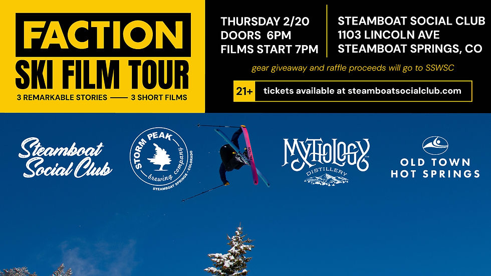 Faction Ski Film Tour