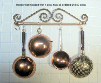 Thumbnail: Copper Set of 4 Miniatures