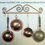 Thumbnail: Copper hanger with 5 hooks.