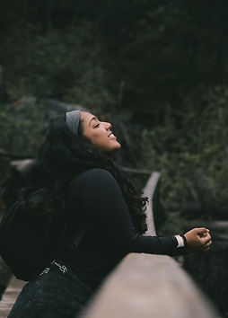 SoulHAVEN Collective woman on a hike