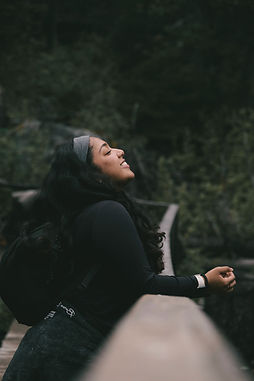 SoulHAVEN Collective woman on a hike