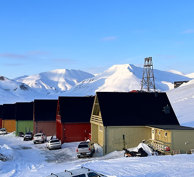 Longyearbyen, Svalbard. Foto