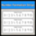 number formation strips