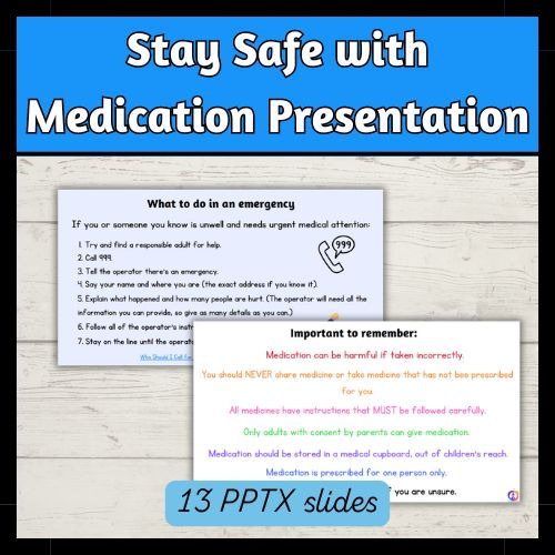 Thumbnail: Stay Safe with Medicines Presentation