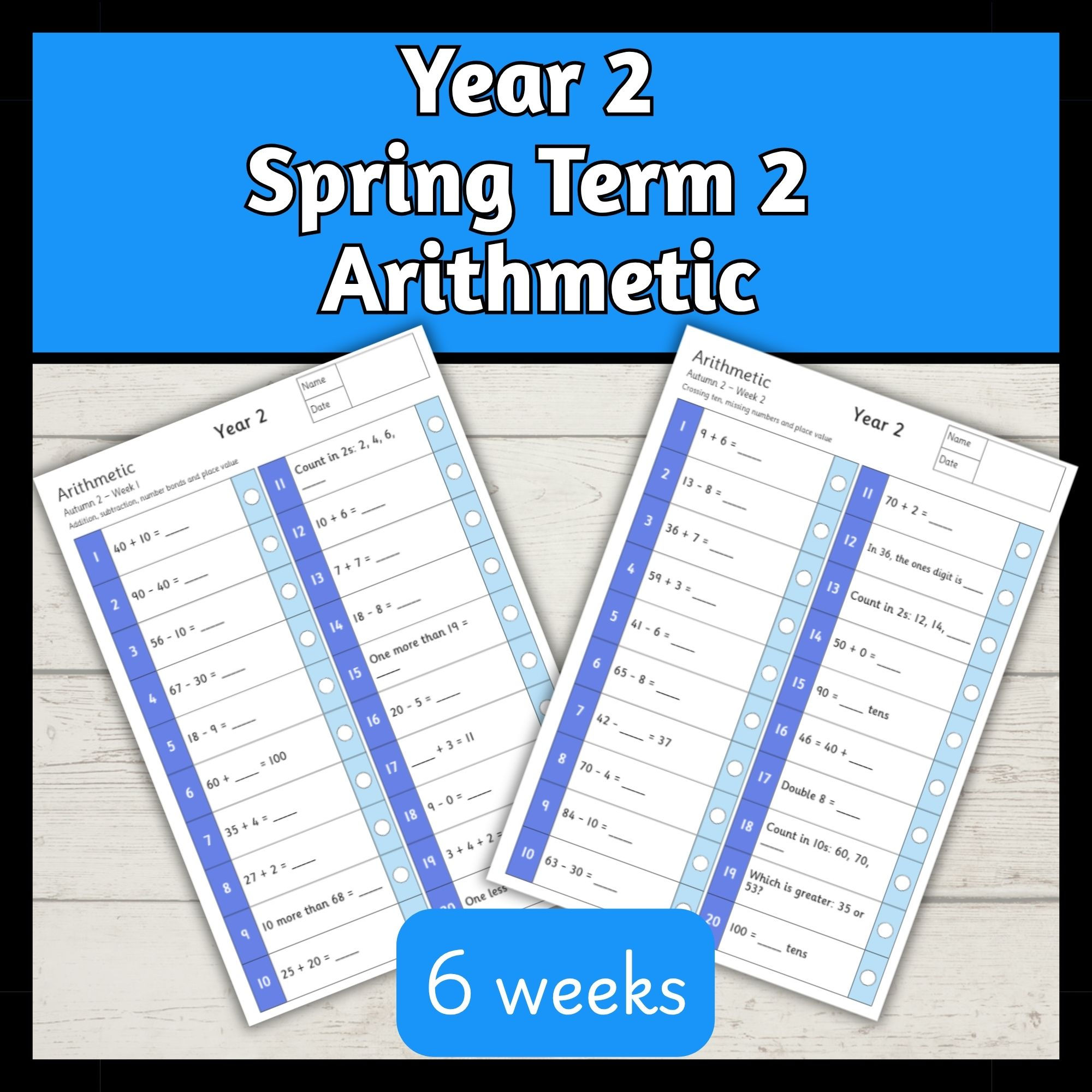 Year 2 Arithmetic