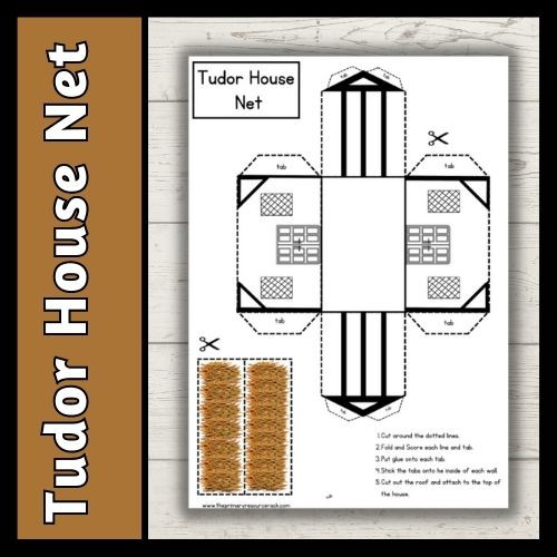 House Template Tudor House Kids KS1 'The Great Fire Of London