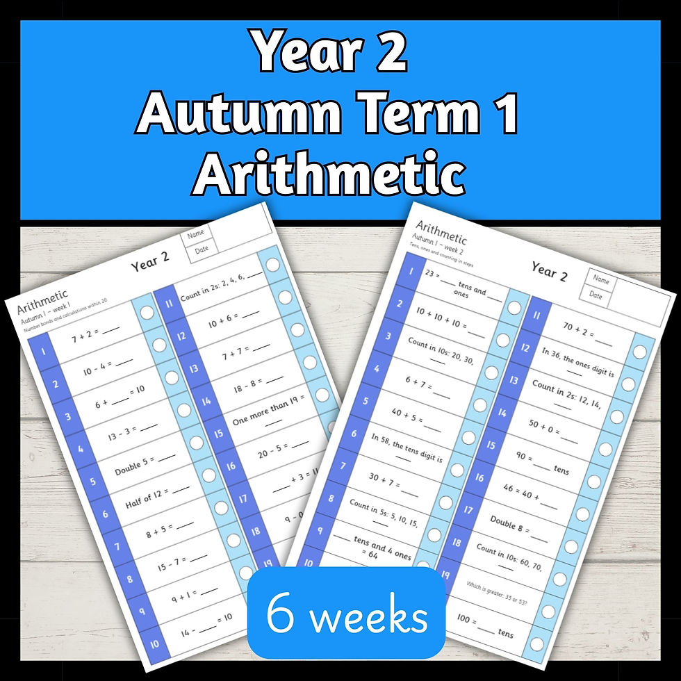 Arithmetic Year 2