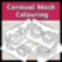 carnival mask colouring