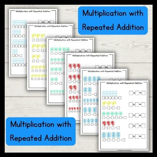 Multiplication with Repeated Addition | PrimaryResourceRack