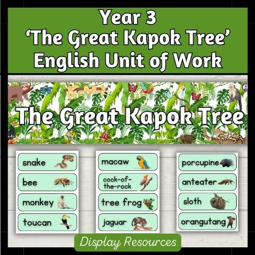 Thumbnail: The Great Kapok Tree Lesson planning and resources