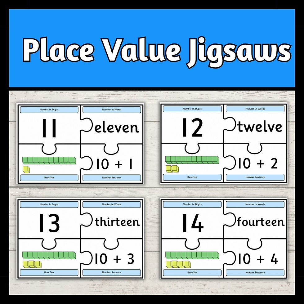 Place Value Jigsaws