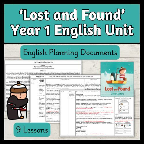 Lost and Found Year 1 English Planning and Resources