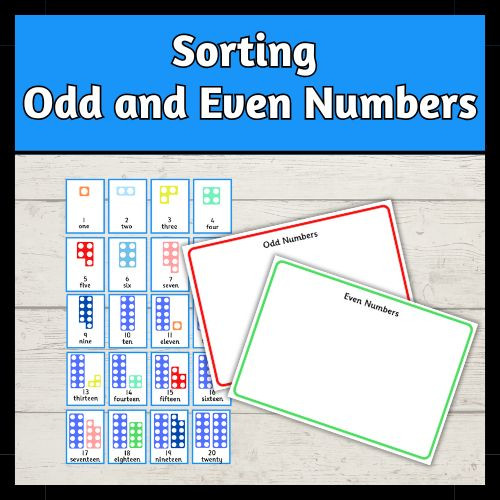 Sorting Odd and Even Numbers | PrimaryResourceRack