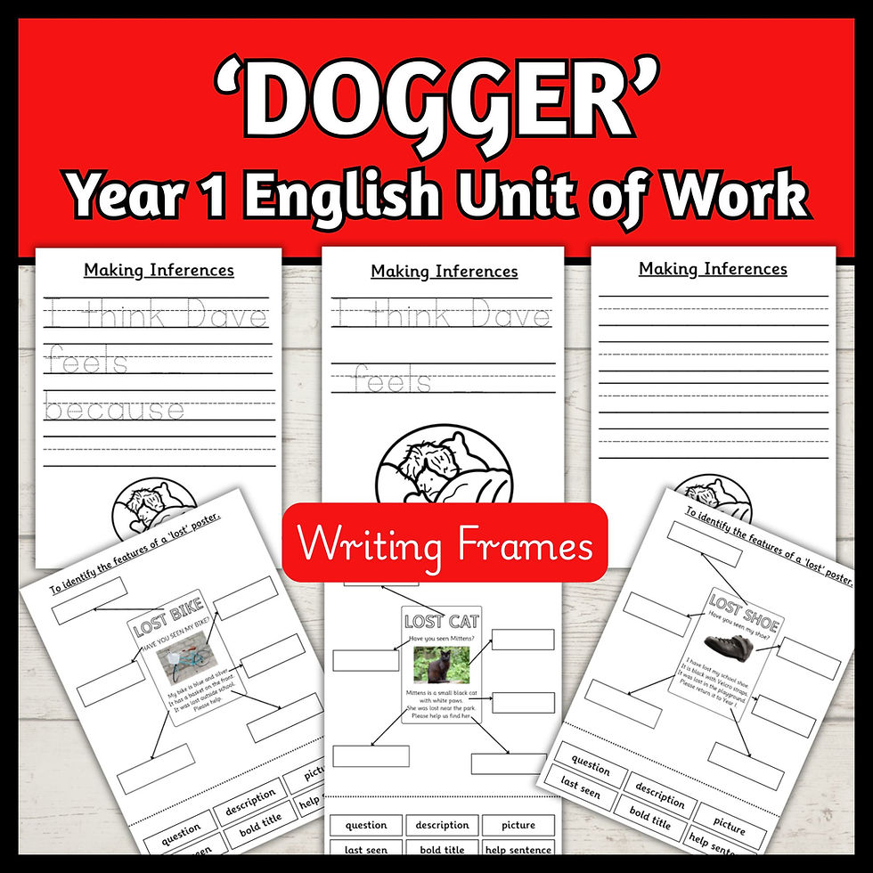 Thumbnail: Dogger Year 1 English unit of work