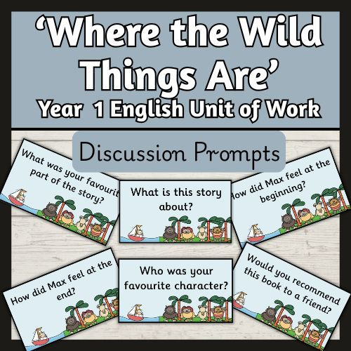 Thumbnail: Where the Wild Things Are English unit of work