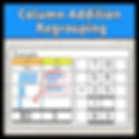 Regrouping column addition worksheets