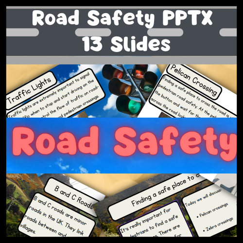Road Safety Editable PPTX Presentation