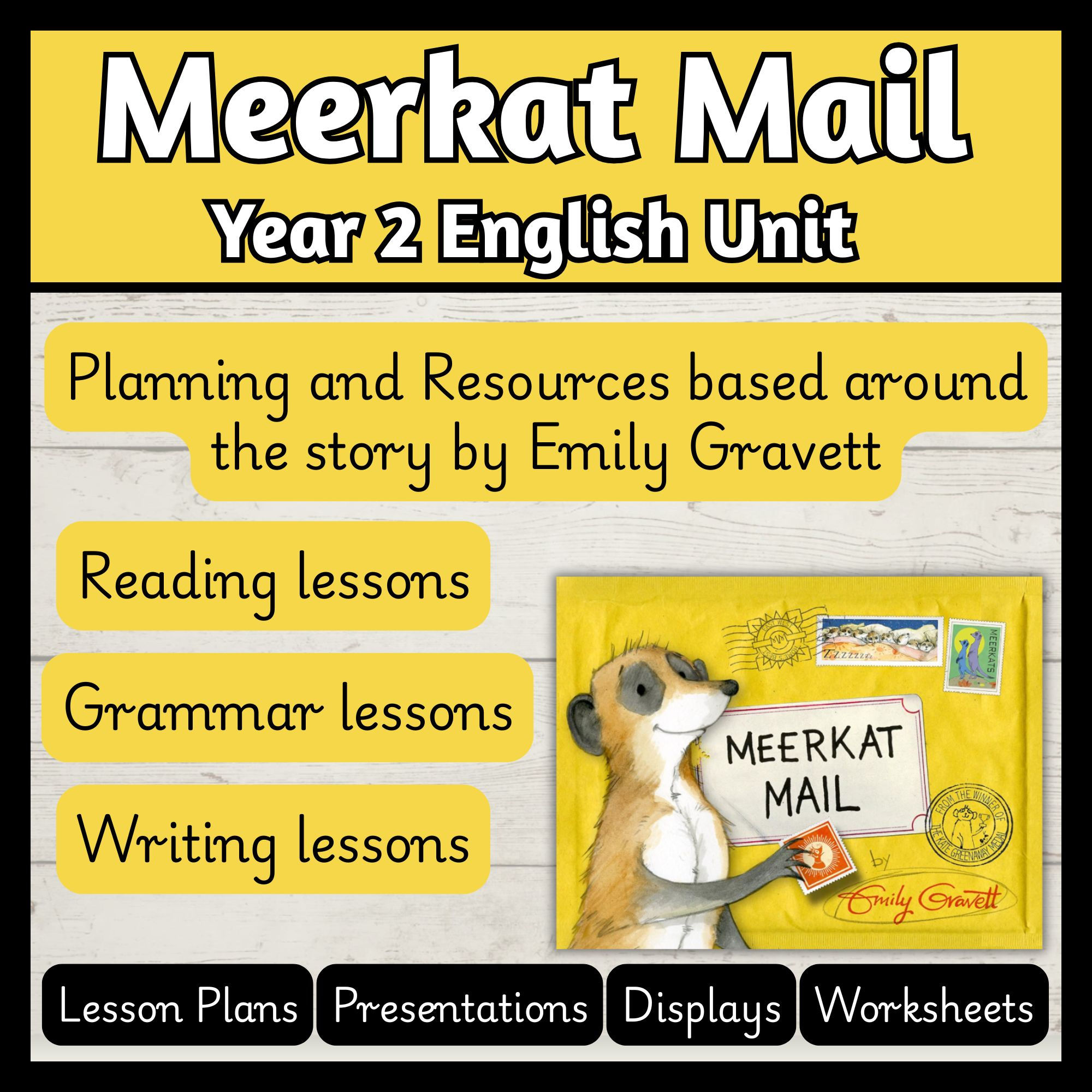 Meerkat Mail Year 2 English Planning and Resources