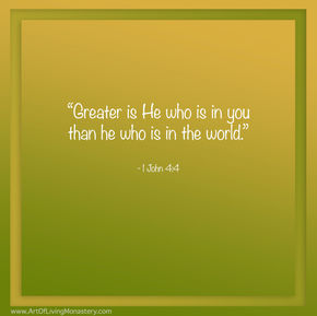 Quote - Greater is He